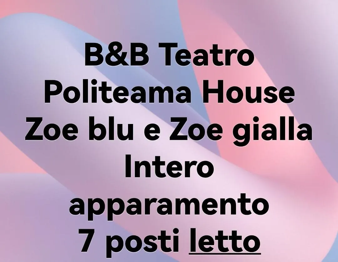 Palermo Centro Zoe Blu E Gialla location